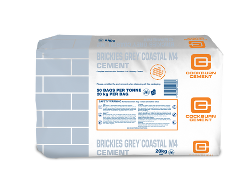 Brickies Grey Coastal M4