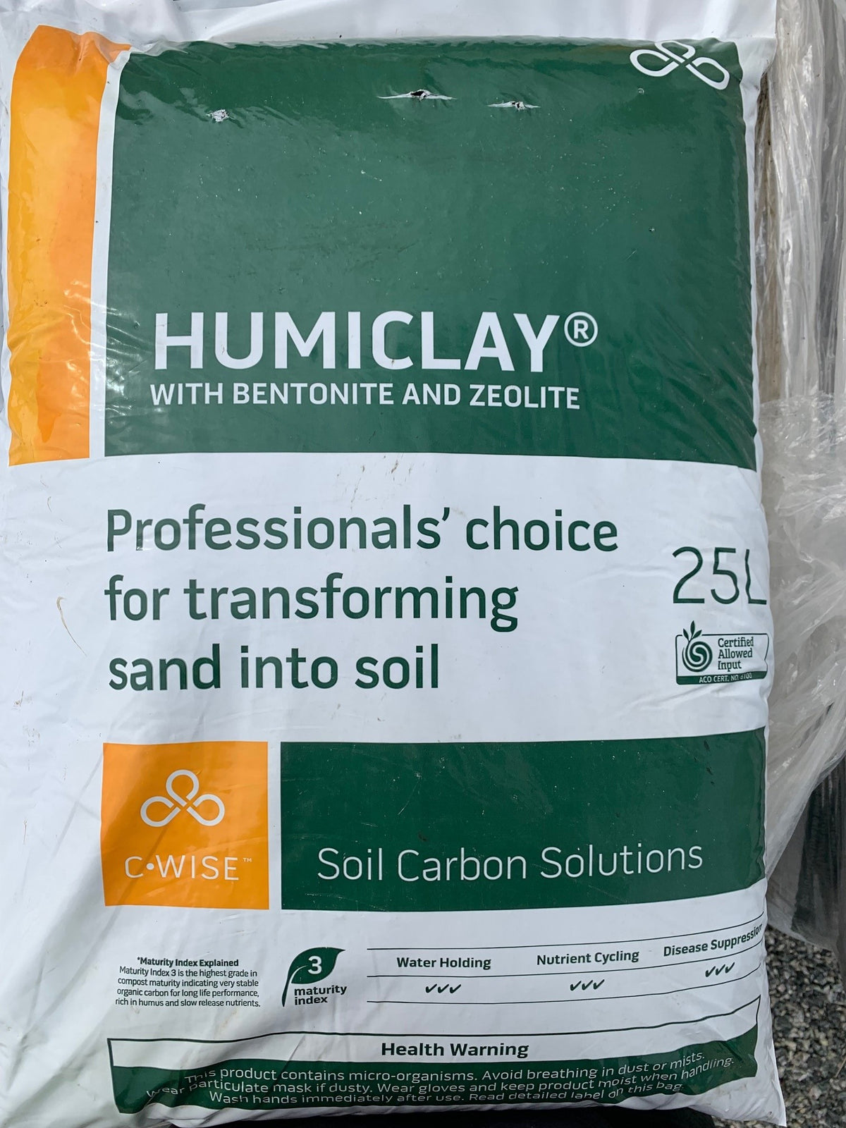 Additive Humiclay 25L Bag — Supa Soils Landscape Supplies